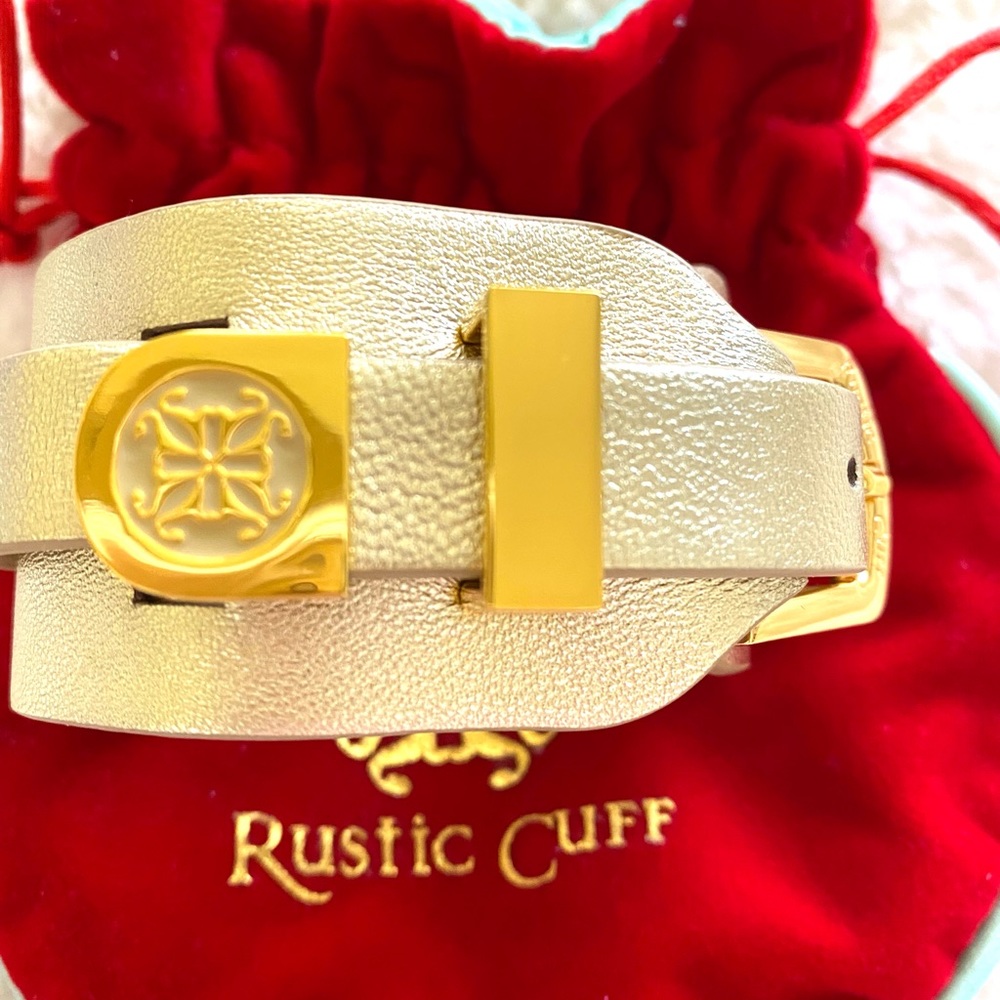 Rustic Cuff wrap bracelet